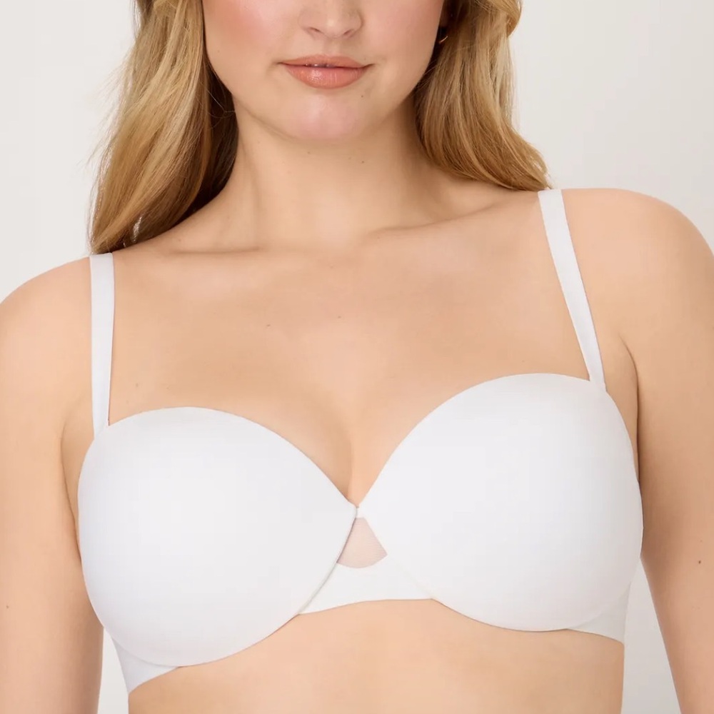 Maidenform DreamWire Multiway Strapless Bra 34A White